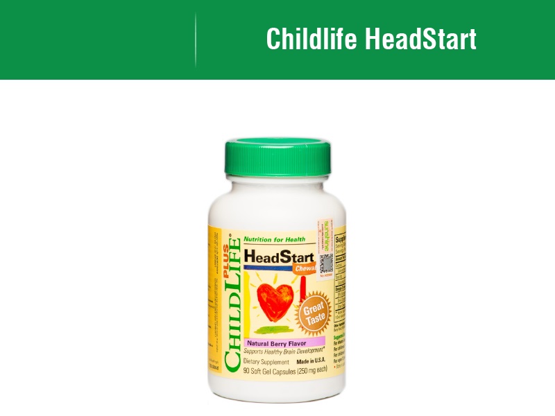 Viên uống bổ não cho trẻ kém tập trung Childlife HeadStart có xuất xứ từ Mỹ