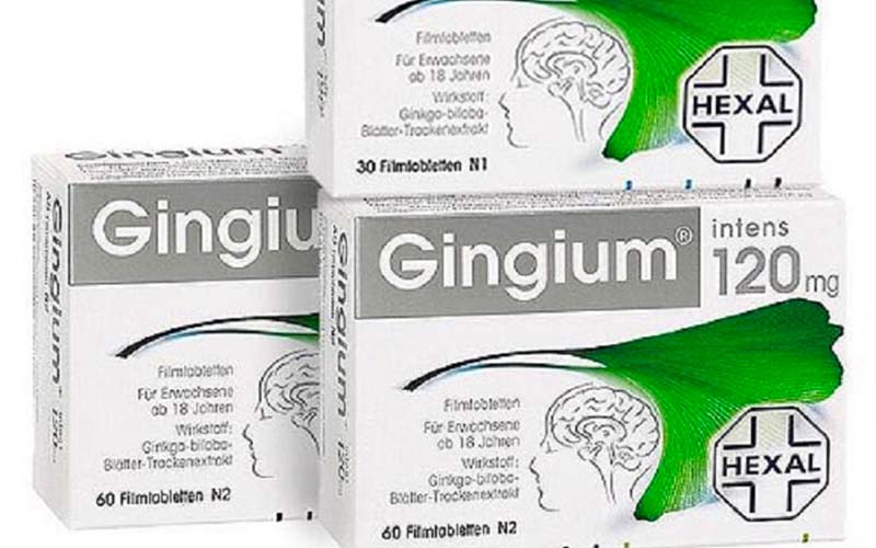 Gingium có tác dụng cải thiện lưu thông máu và tăng cường trí nhớ