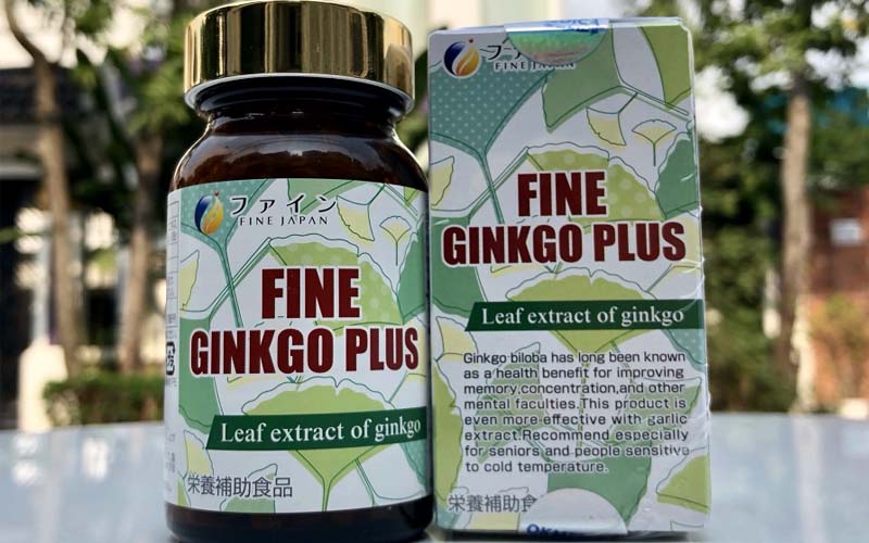 Fine Ginkgo Plus giúp bổ não, giảm đau đầu