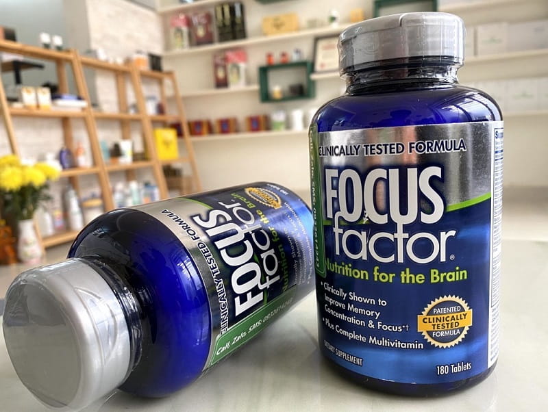 Focus Factor giúp não bộ tăng cường sự tập trung