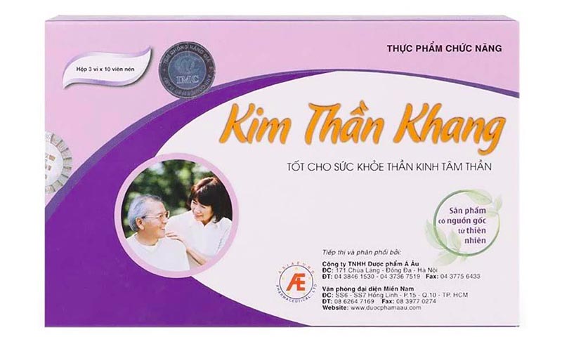 Kim Thần Khang - Sản phẩm bổ não Việt Nam có thành phần là thảo dược tự nhiên