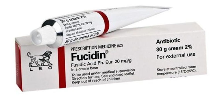 Điều trị bệnh viêm da mủ bằng kem bôi Fucidin mang lại hiệu quả khá tốt.