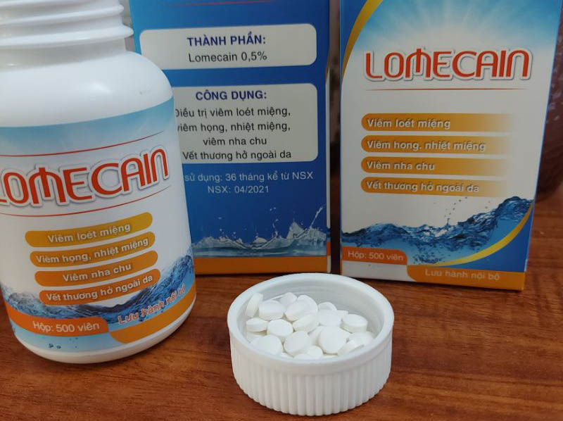 Thuốc nhiệt miệng Lomecain có thể gây ra một số tác dụng phụ như dị ứng, nôn ói