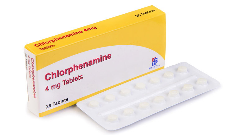 Điều trị bệnh chàm da bằng thuốc uống Chlorpheniramine