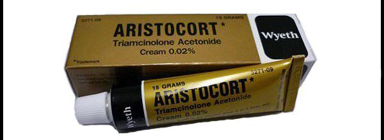 Cải thiện triệu chứng của bệnh viêm da dị ứng nhẹ bằng thuốc Aristocort triamcinolone cream