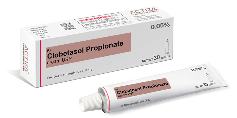 Điều trị viêm da dị ứng bằng kem bôi Clobetasol Propionate Cream