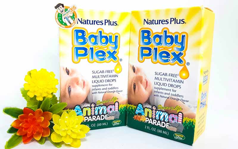 Nature’s Plus Baby Plex có thành phần là các vitamin thiết yếu cho bé