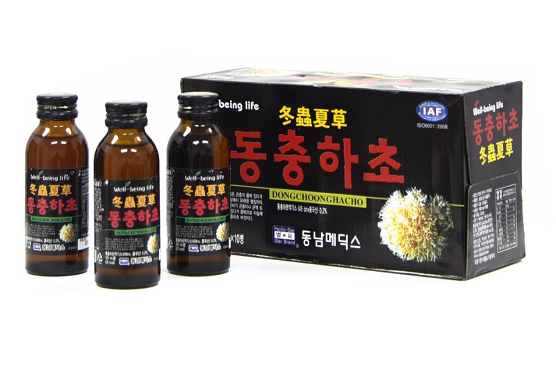Sản phẩm đông trùng hạ thảo dạng nước Hàn Quốc Well-being Life 