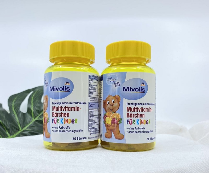 Kẹo gấu Vitamin tổng hợp Mivolis Multivitamin Barchen