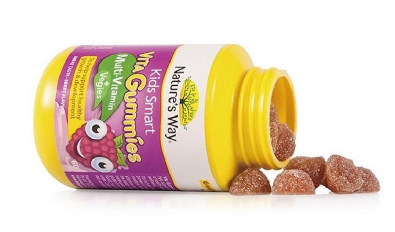 Kẹo Vitamin tổng hợp cho bé của Úc Kids Smart Vita Gummies Multivitamin + Vegies
