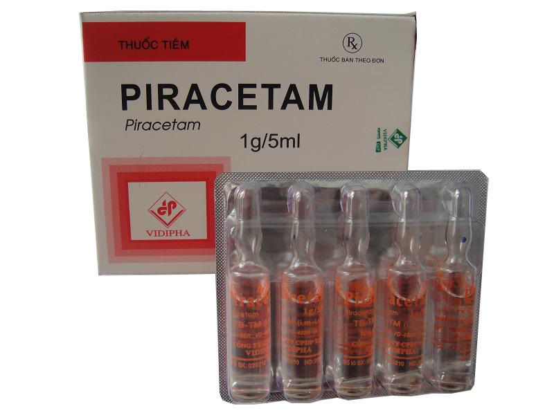 Thuốc tiêm bổ não Piracetam