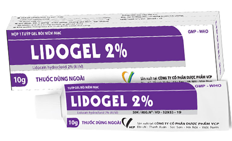 Lidocain gel có tác dụng gây tê tại chỗ, giúp đẩy lùi triệu chứng của bệnh nhanh chóng