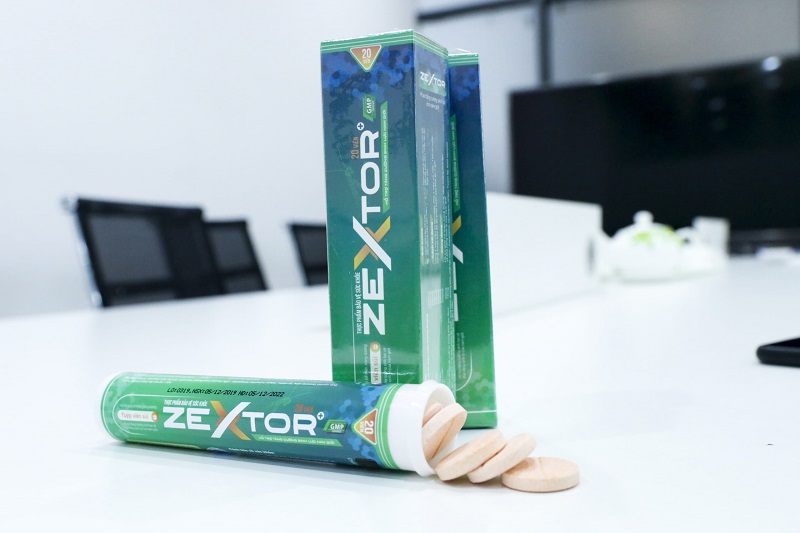 Zextor là viên sủi giúp cải thiện tình trạng di tinh