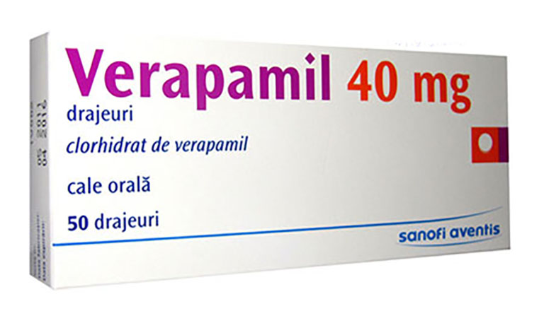 Thuốc chẹn kênh canxi Verapamil sẽ được kê đơn điều trị với những người bệnh có nhịp tim nhanh