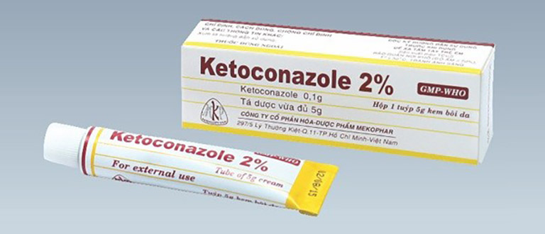 Cải thiện các vấn đè nhiễm nấm ngoài da bằng kem bôi ngoài Ketoconazole