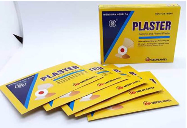 Điều trị mụn cóc bằng miếng dán Plasters khá tiện lợi và an toàn 