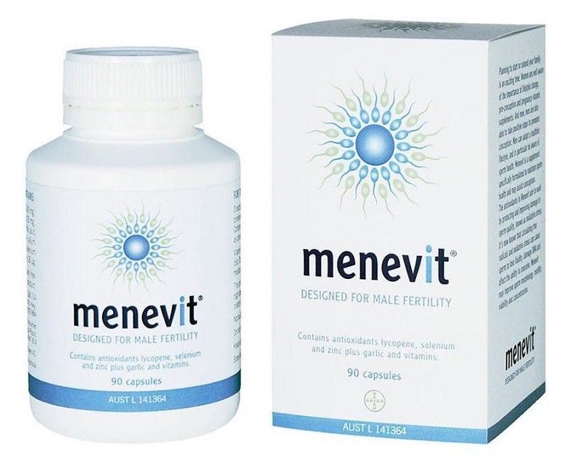 Viên uống Menevit giúp tinh trùng khỏe mạnh
