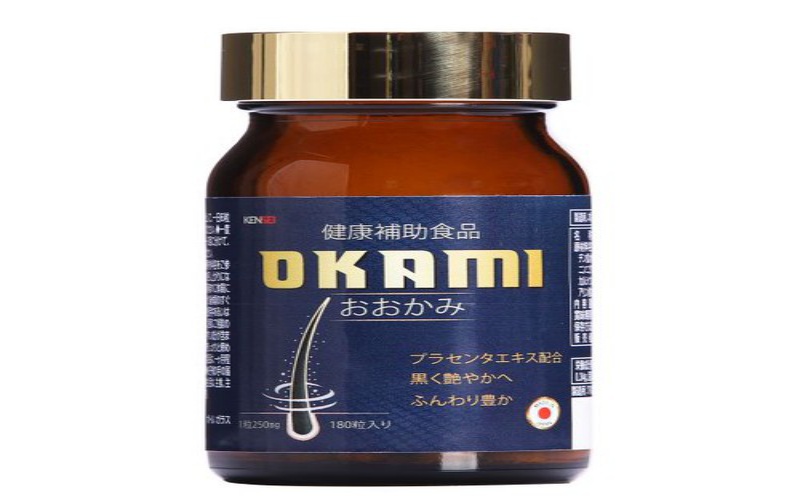 Kensei Okami là viên uống giúp chăm sóc tóc từ sâu bên trong