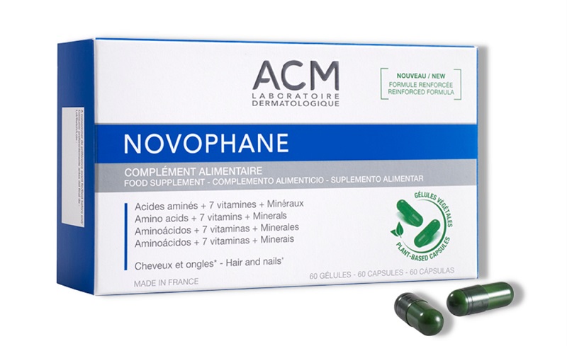 Viên uống ACM Novophane Capsule là sản phẩm nổi tiếng từ Pháp