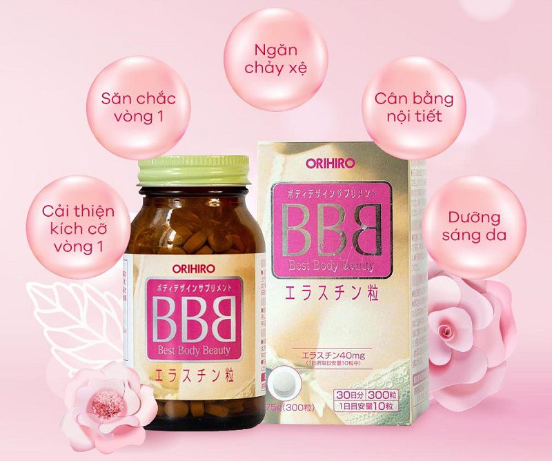 Viên uống BBB Orihiro thuộc thương hiệu Orihiro - Nhật Bản