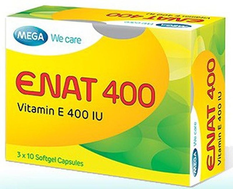 Vitamin E Enat 400 có nhiều công dụng với làn da