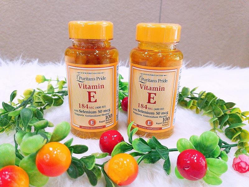 Viên uống Vitamin E của Mỹ - Puritan’s Pride Vitamin E