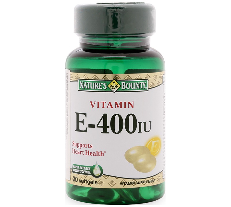 Thực phẩm chức năng Vitamin E 400 IU Nature’s Bounty