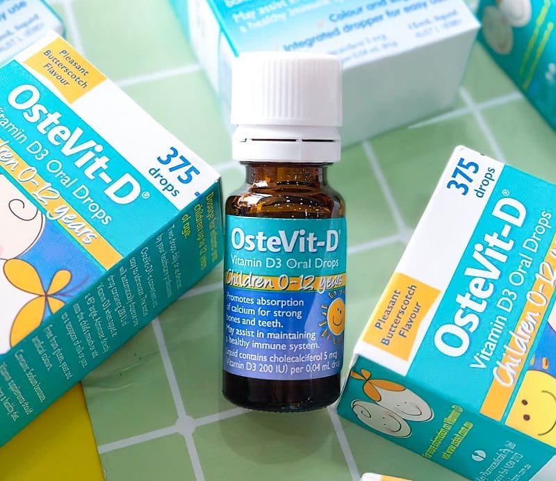 Sản phẩm Vitamin D3 Ostevit dạng nhỏ giọt của Úc