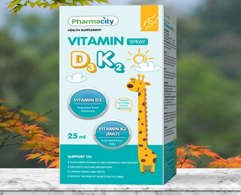 Dung dịch vitamin D3 K2 của Pharmacity