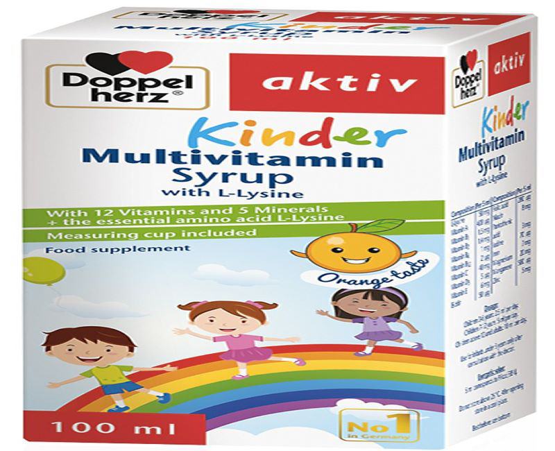 Kinder Multivitamin Syrup Siro là một sản phẩm của thương hiệu Doppelherz đến từ Đức