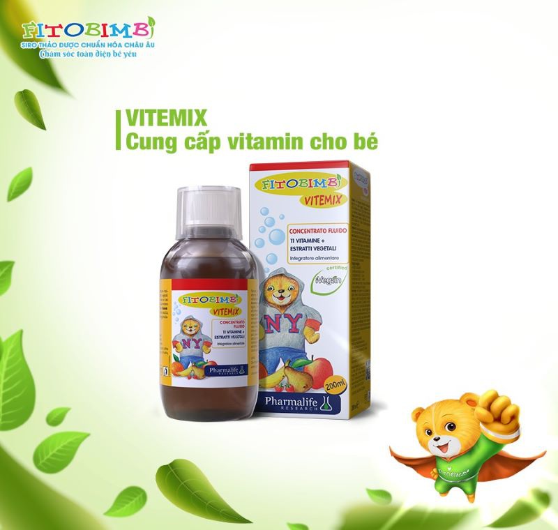 Vitamin cho bé ăn ngon Fitobimbi