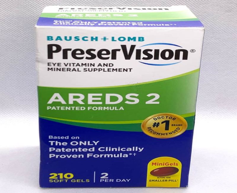 Bổ sung cho mắt vitamin AREDS 2 của Mỹ