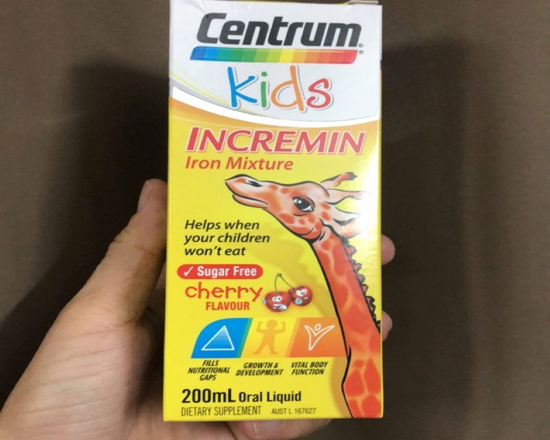 Vitamin dạng uống Centrum Kids Incremin Iron Mixture