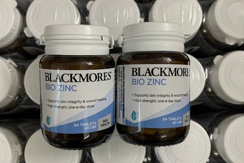 Viên uống Blackmores Bio ZinC giúp bổ sung hàm lượng kẽm tự nhiên cho cơ thể