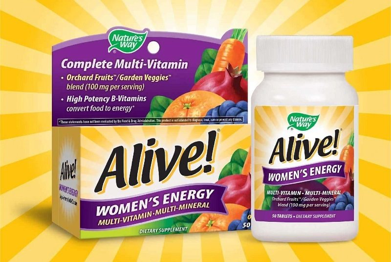 Viên uống bổ sung vitamin Nature’s Way Alive Women’s Energy