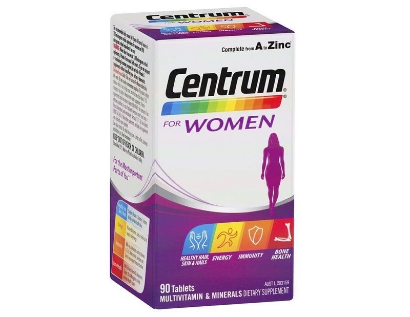 Vitamin tổng hợp tốt cho nữ Centrum for Women