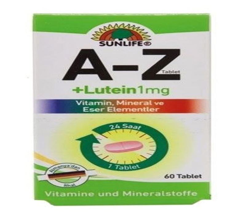 SUNLIFE A-Z Lutein Completten – vitamin tổng hợp made in Germany 