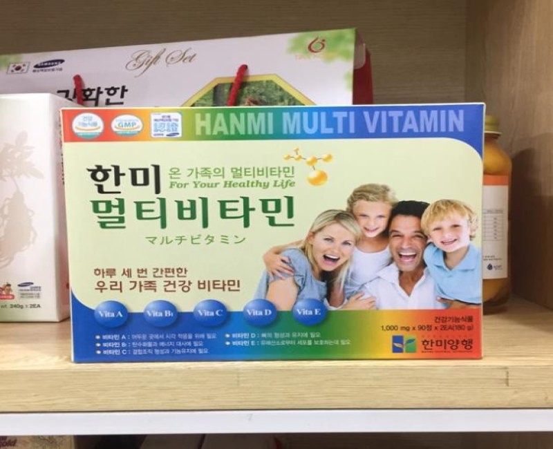 Vitamin Tổng Hợp Hanmi Multi - Thực phẩm bổ sung cho cả gia đình