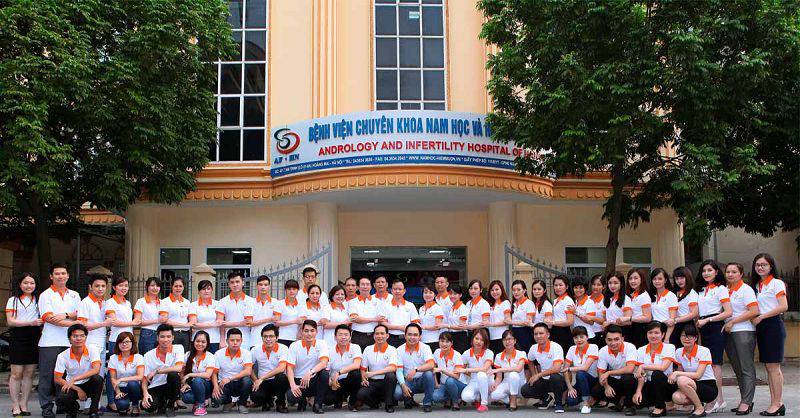 Đội ngũ y bác sĩ của bệnh viện Nam học và Hiếm muộn Hà Nội 