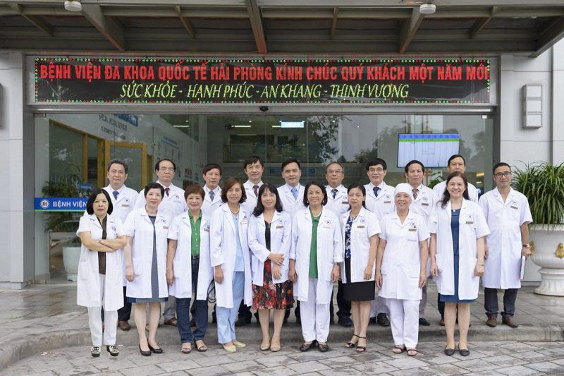 Đội ngũ bác sĩ giỏi của bệnh viện đa khoa Quốc tế Hải Phòng 