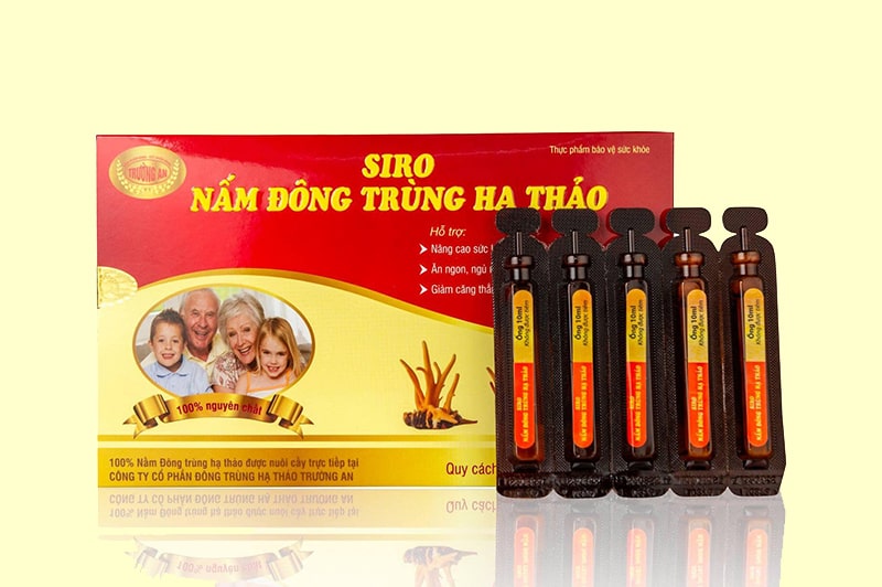 Siro uống đông trùng hạ thảo Trường An Việt Nam