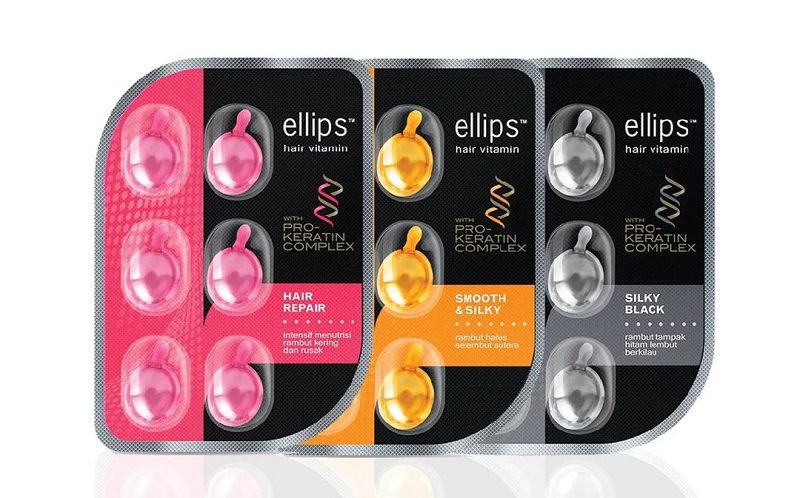 Ellips Hair Vitamin cũng là giải pháp hoàn hảo dành cho mái tóc khô xơ