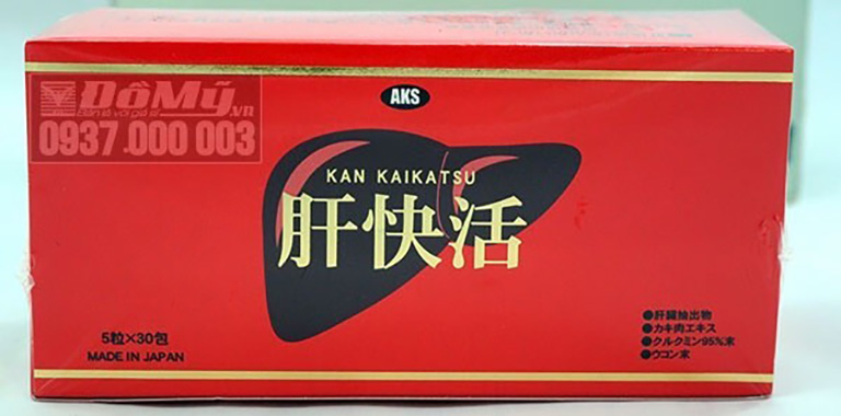 Cải thiện chức năng gan bằng viên uống bổ gan Kaikatsu