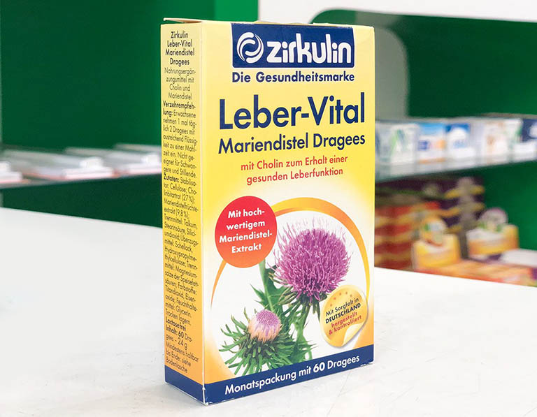 Hỗ trợ cải thiện các vấn đề về gan bằng viên uống Zirkulin Leber-Vital