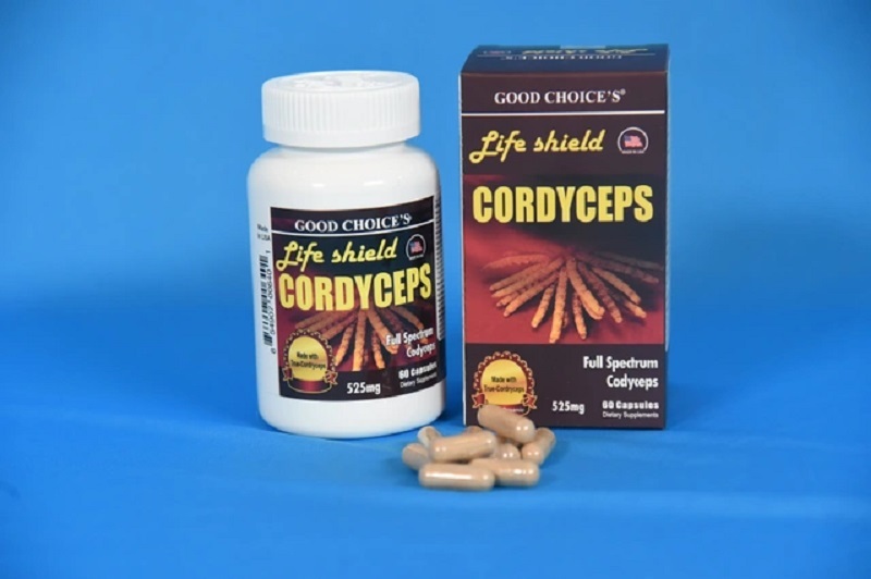 Viên uống đông trùng hạ thảo của Mỹ Life Shield Cordyceps