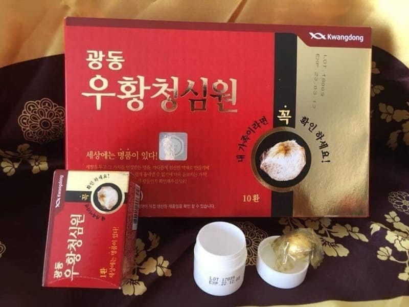 An Cung Ngưu Hoàng Hoàn là sản phẩm chống đột quỵ Hàn Quốc rất tốt