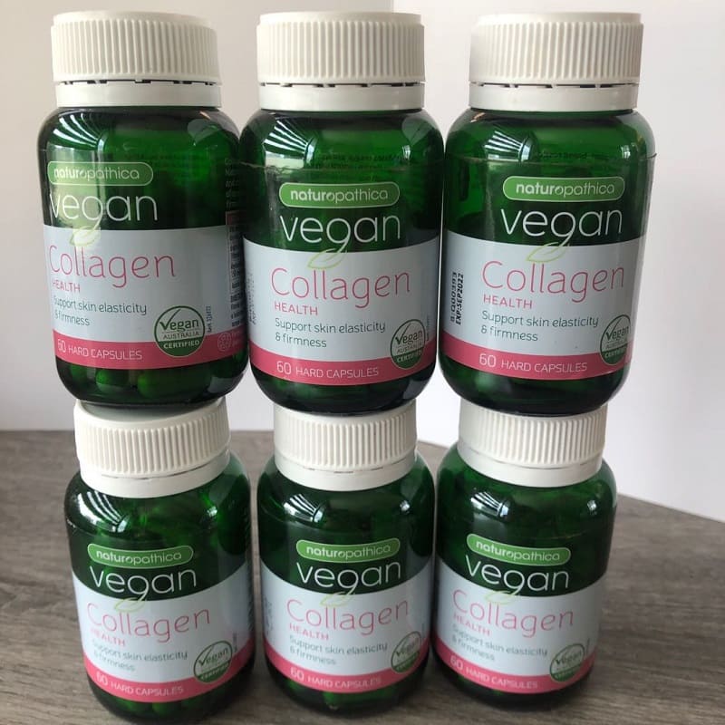 Viên uống collagen Naturopathica Vegan Collagen Health