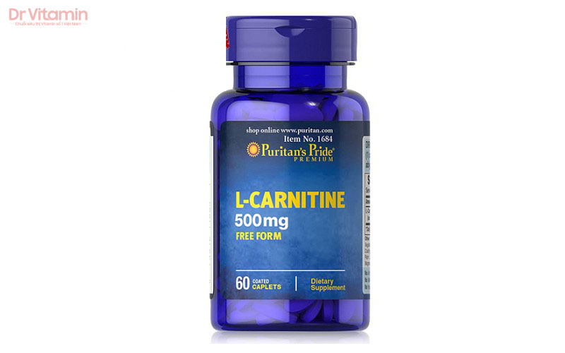 Viên uống Puritan's Pride L-Carnitine 500mg
