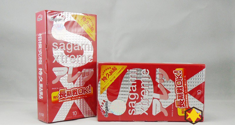 Bao cao su chống xuất tinh sớm của Nhật Bản Sagami Xtreme Feel Long