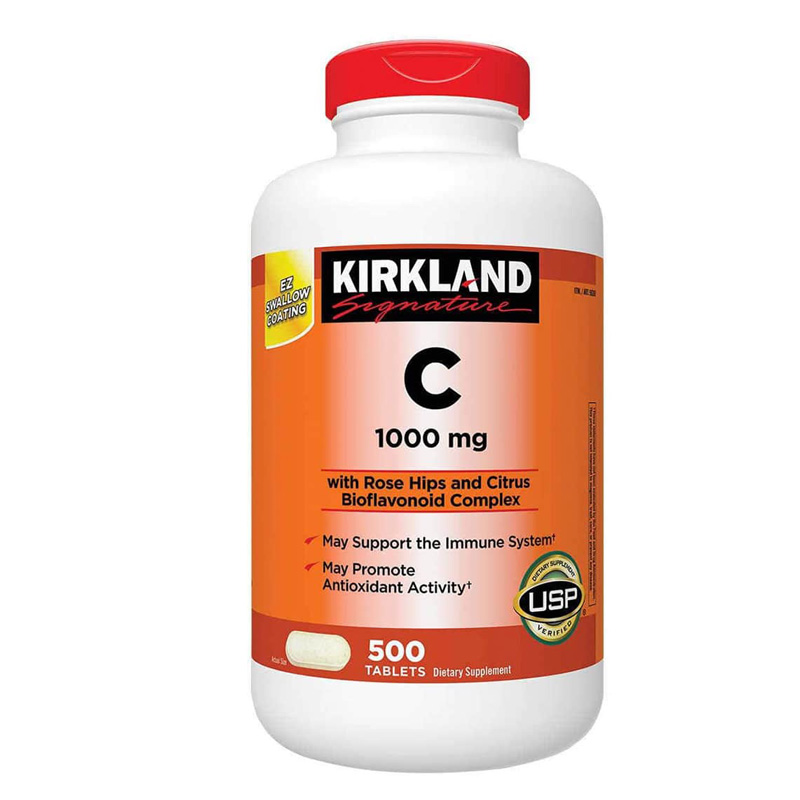 Viên uống Vitamin C Kirkland được nhiều người ưa chuộng